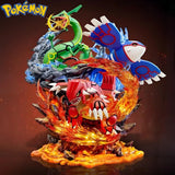 Pokémon Groudon, Kyogre & Rayquaza Figure – 35 cm